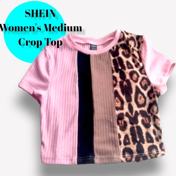 ⚡SHEIN Women's Medium Crop Top - Picture 1 of 2